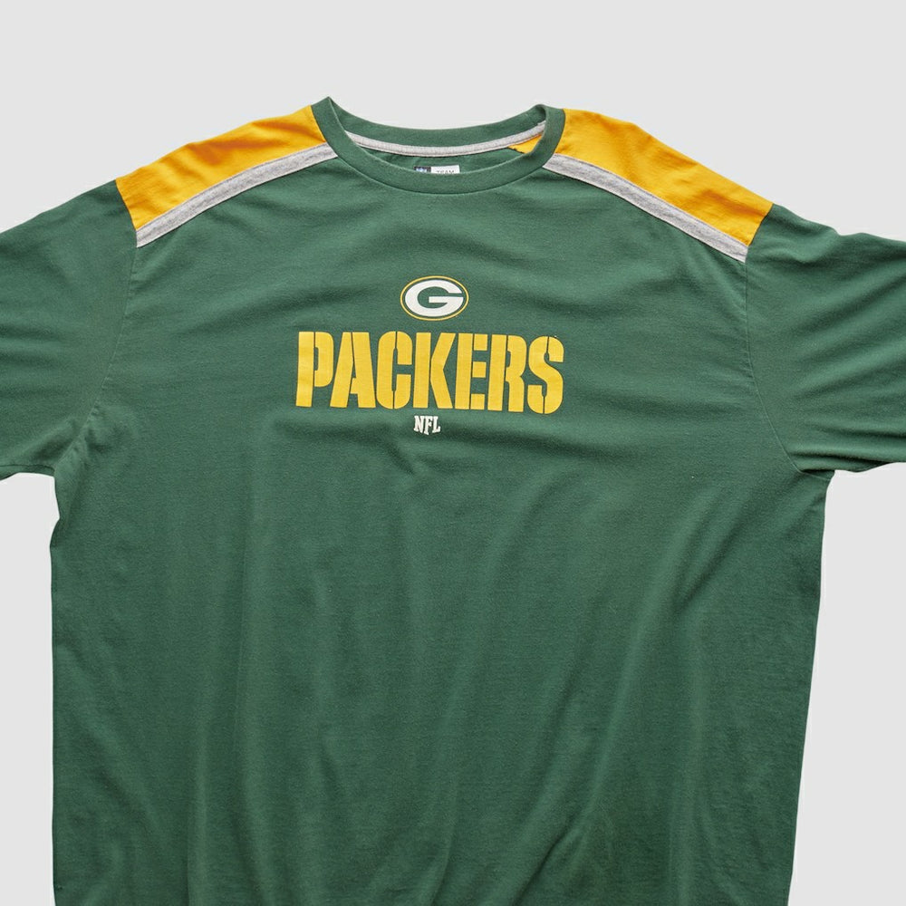 Green Bay Packers NFL 2000s Long Sleeve T-shirt Green Vintage - Fanatics