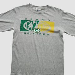 Green Bay Packers Lee Apparel 90s Long Sleeve T-shirt Heather Gray Vintage - Fanatics