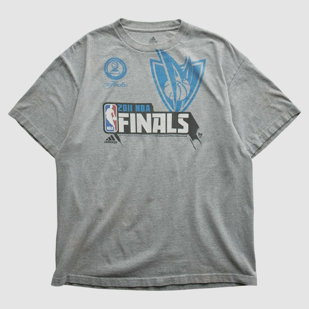 Adidas - Dallas Mavericks 2011 T-shirt - Heather Gray Vintage