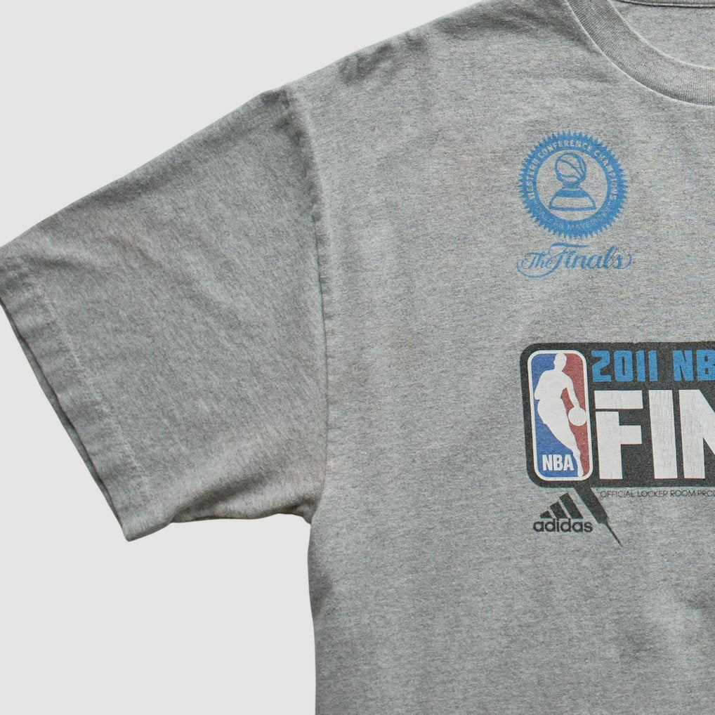 Adidas - Dallas Mavericks 2011 T-shirt - Heather Gray Vintage
