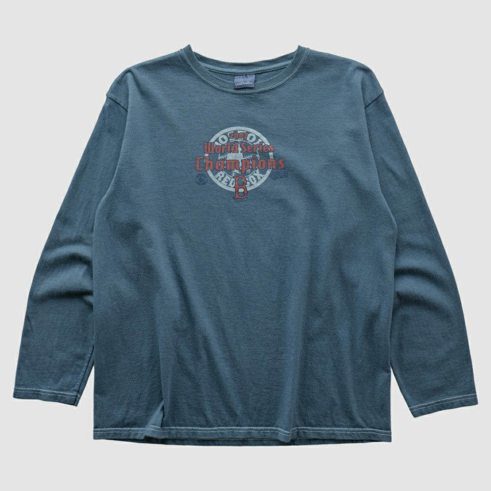 Boston Red Sox Quail Hollow 2000s Long Sleeve T-shirt On Sale