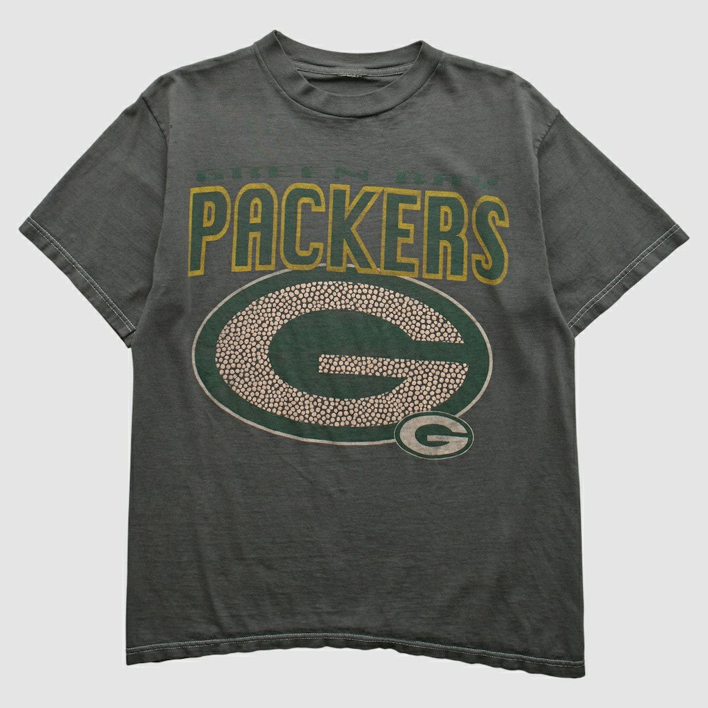 Green Bay Packers 2000s T-shirt Charcoal Vintage - Fanatics