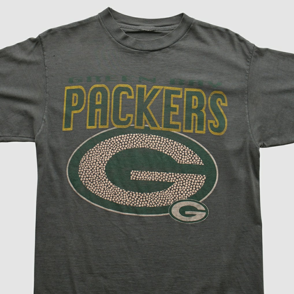 Green Bay Packers 2000s T-shirt Charcoal Vintage - Fanatics