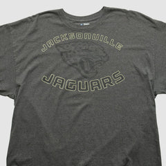Jacksonville Jaguars NFL 2000s Long Sleeve T-shirt Dark Heather Gray Vintage - Fanatics