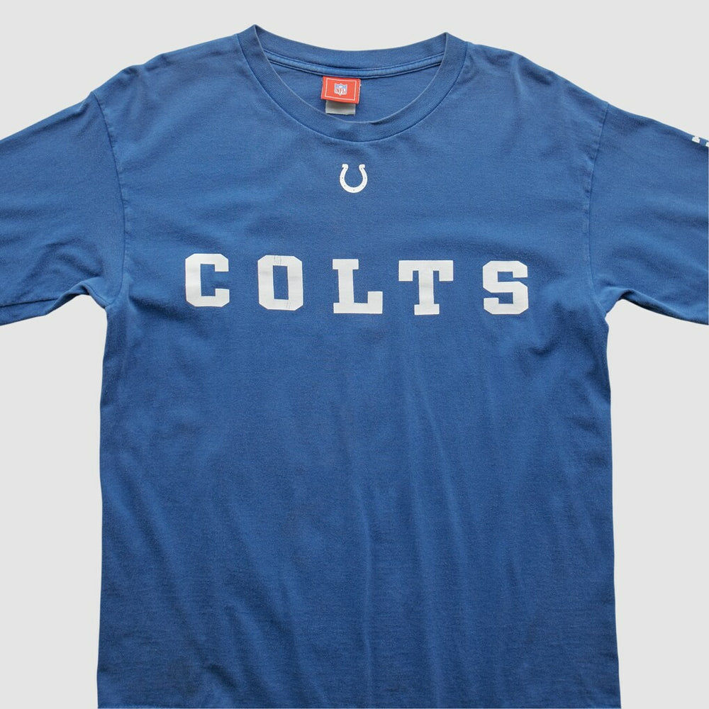 Indianapolis Colts NFL 2000s Long Sleeve T-shirt Blue Vintage - Fanatics