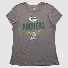 Green Bay Packers NFL 2000s T-shirt Heather Gray Vintage - Fanatics