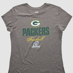 Green Bay Packers NFL 2000s T-shirt Heather Gray Vintage - Fanatics