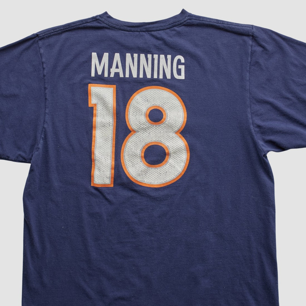 Denver Broncos Reebok 2000s T-shirt Navy Vintage - Fanatics