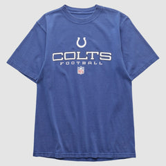 Indianapolis Colts Reebok 2000s T-shirt Blue Vintage - Fanatics