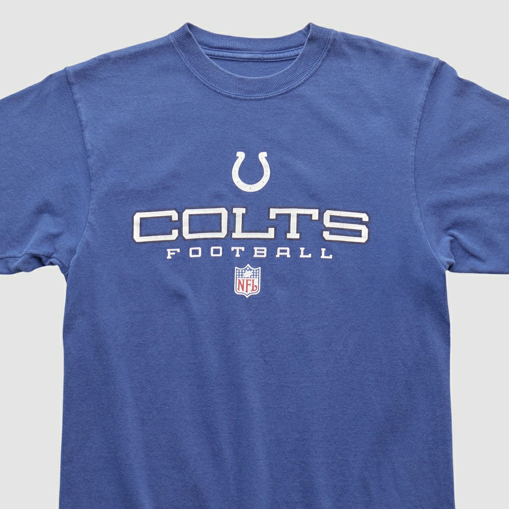 Indianapolis Colts Reebok 2000s T-shirt Blue Vintage - Fanatics
