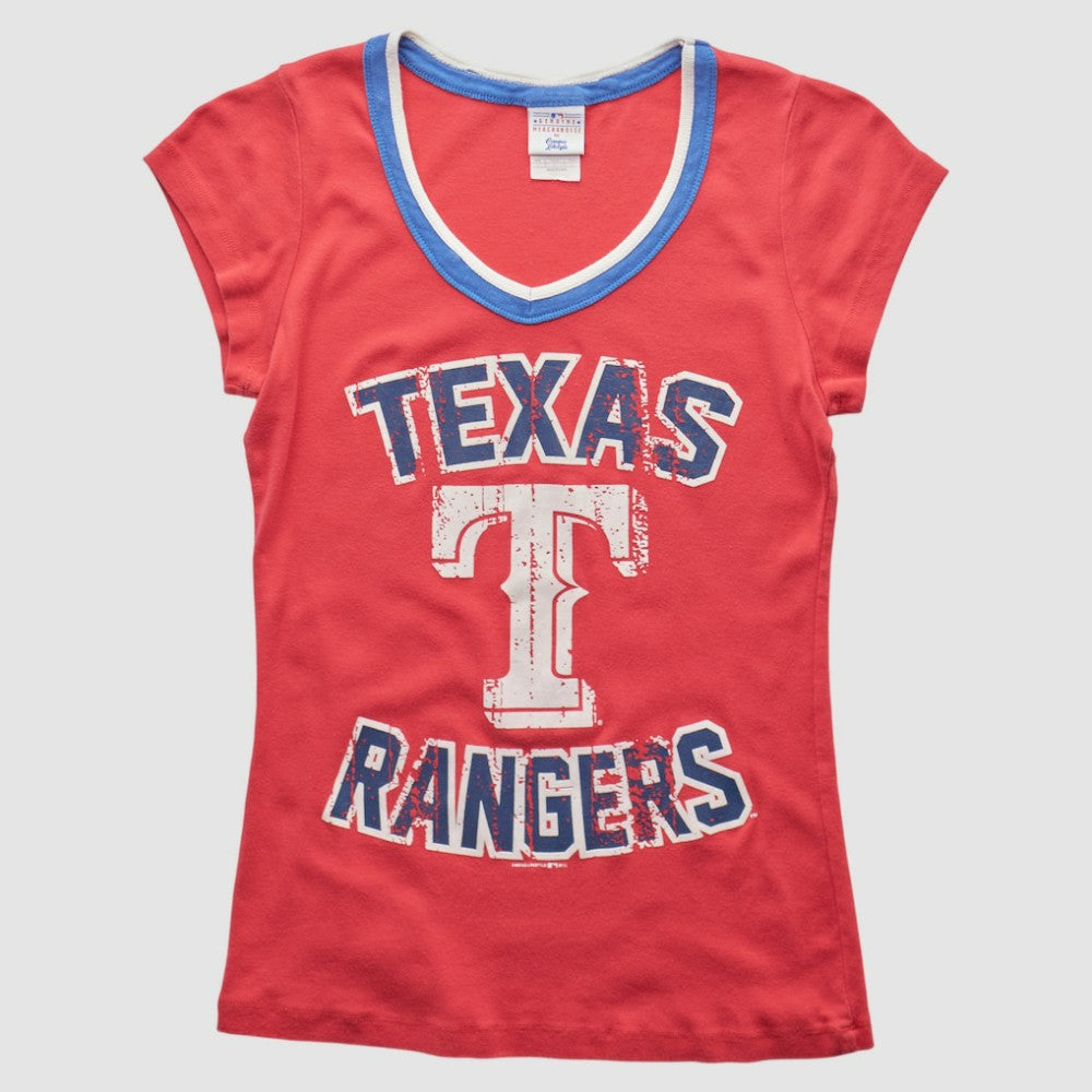 Texas Rangers Campus Lifestyle 2010s T-shirt On Sale