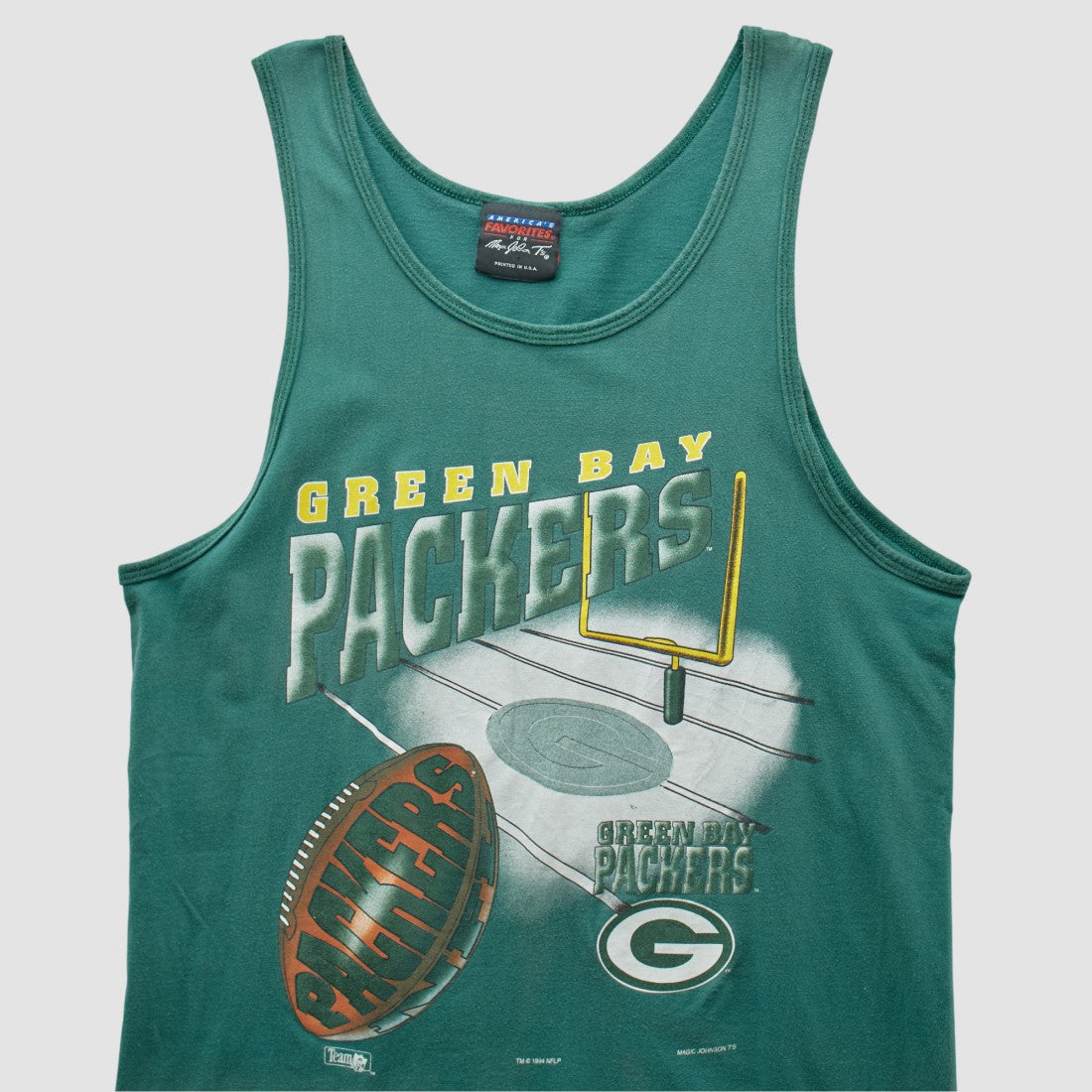 Green Bay Packers Murina 1994 Tank Green Vintage - Fanatics