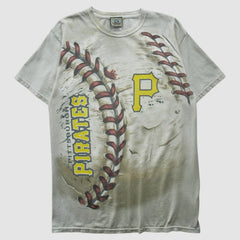 Pittsburgh Pirates Liquid Blue 2000s T-shirt Lifestyle