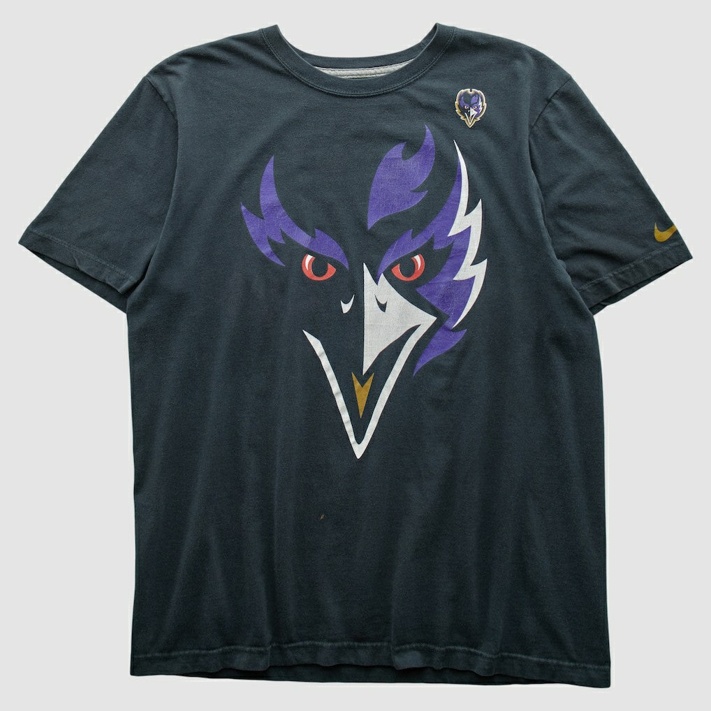 Baltimore Ravens 2010s T-shirt Black Vintage - Fanatics
