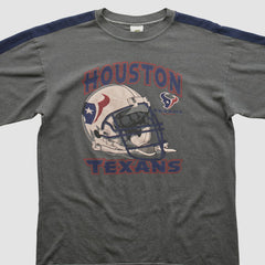 Houston Texans Knights Athletic 2000s T-shirt Gray Vintage - Fanatics