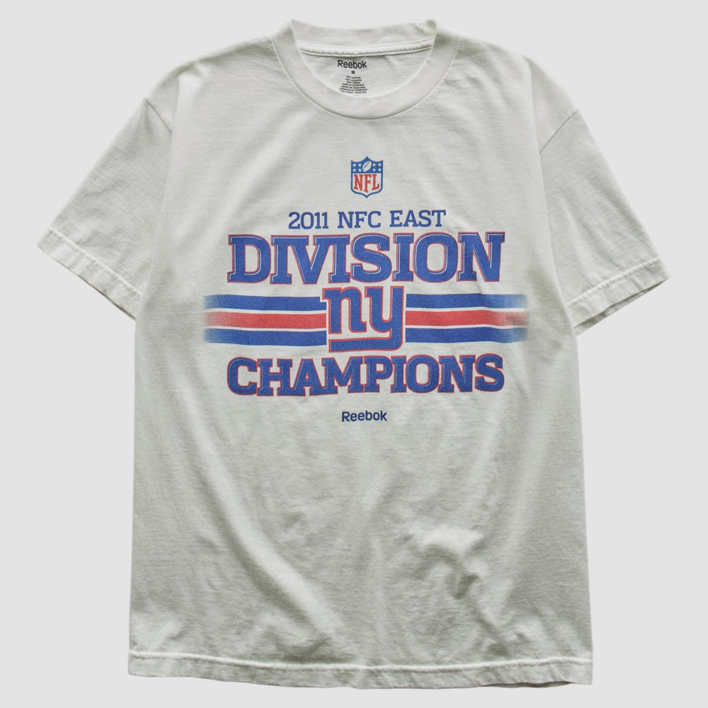 New York Giants Reebok 2011 T-shirt White Vintage - Fanatics
