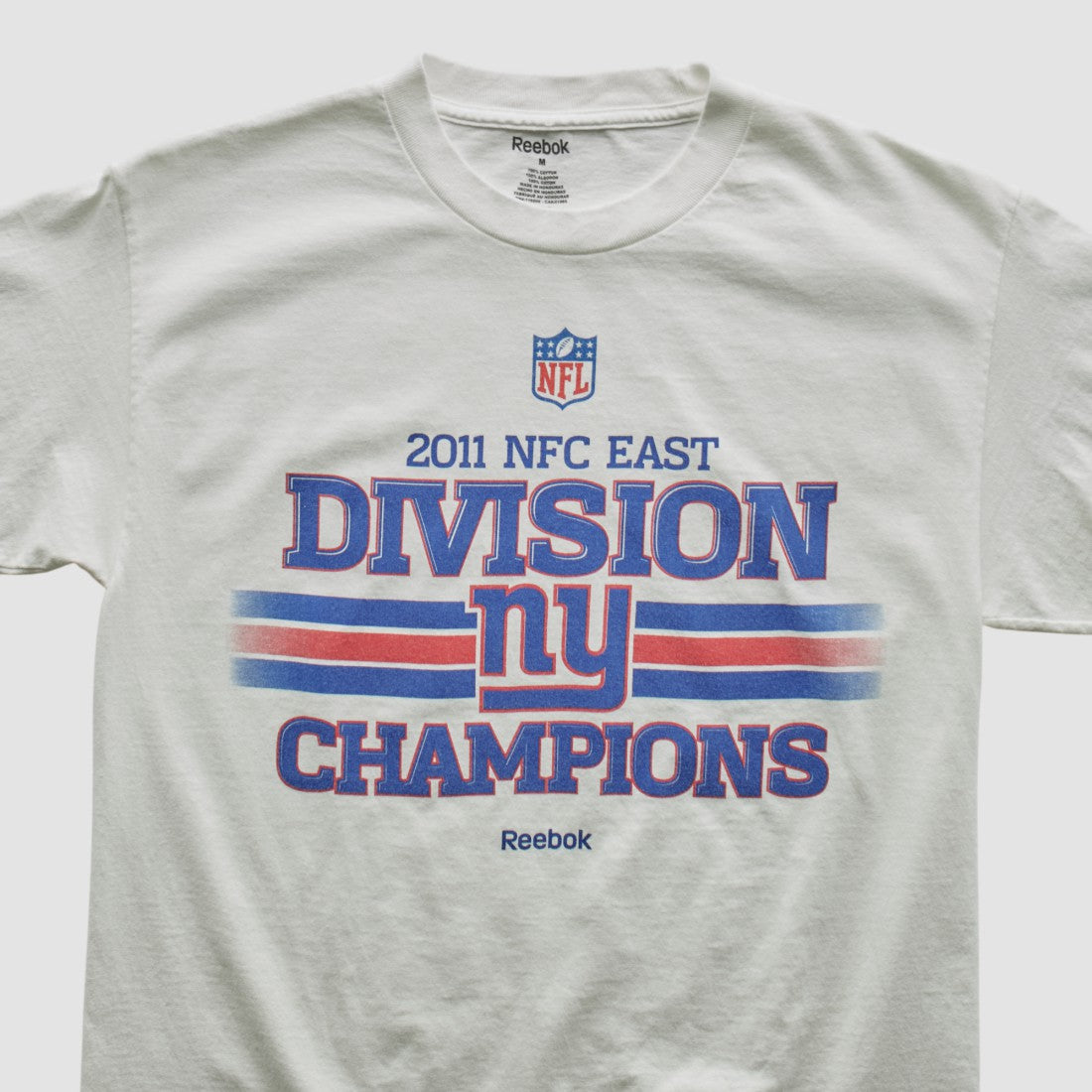New York Giants Reebok 2011 T-shirt White Vintage - Fanatics