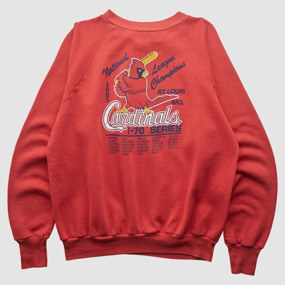 St. Louis Cardinals Healthknit 1985 Pullover Sweatshirt discount