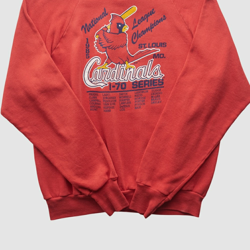 St. Louis Cardinals Healthknit 1985 Pullover Sweatshirt discount