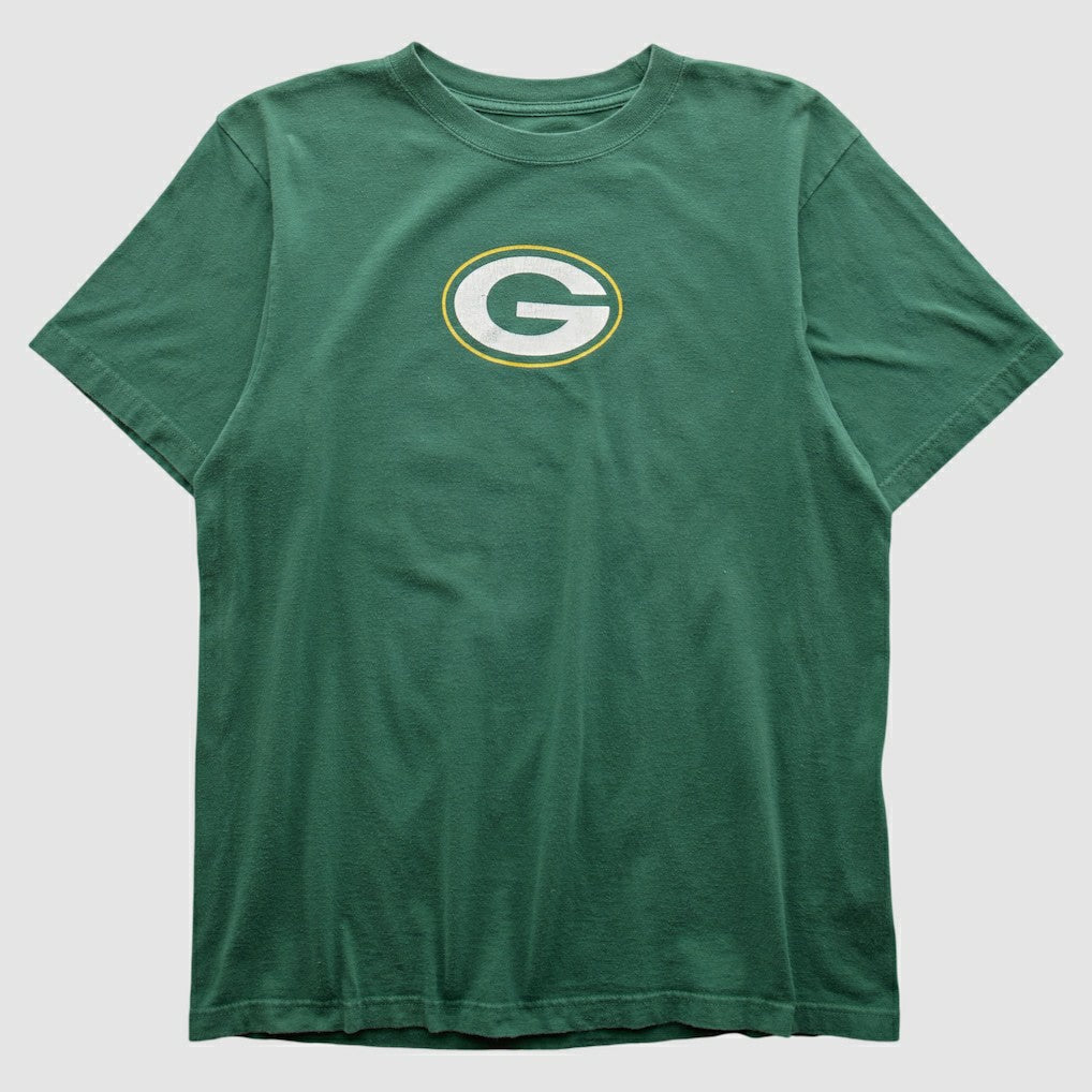 Green Bay Packers Reebok 2000s T-shirt Green Vintage - Fanatics