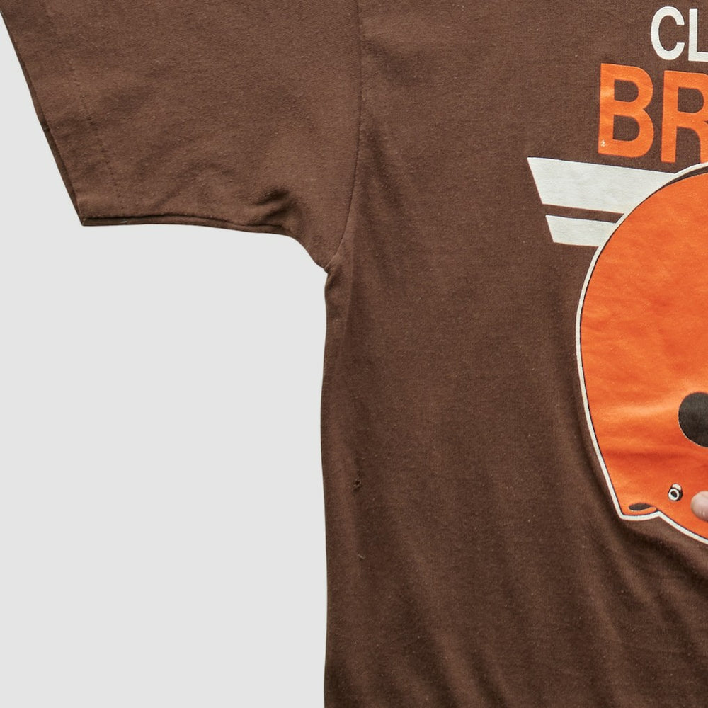Cleveland Browns 80s T-shirt Brown Vintage - Fanatics