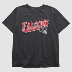 Atlanta Falcons 2000s T-shirt Black Vintage - Fanatics