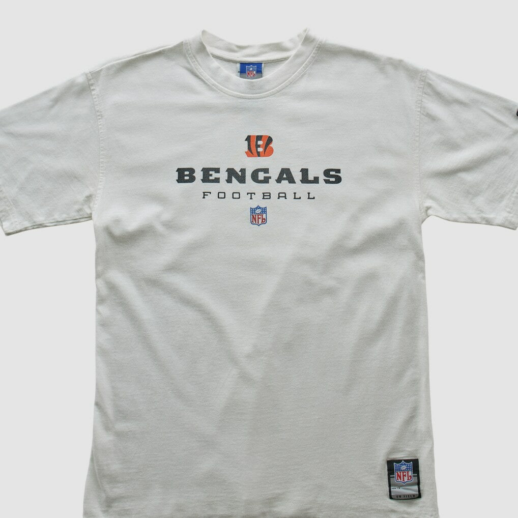Cincinnati Bengals Reebok 2000s T-shirt White Vintage - Fanatics