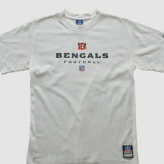 Cincinnati Bengals Reebok 2000s T-shirt White Vintage - Fanatics