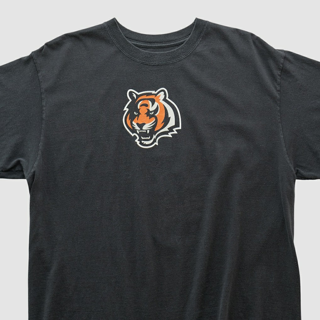 Cincinnati Bengals Reebok 2000s T-shirt Black Vintage - Fanatics