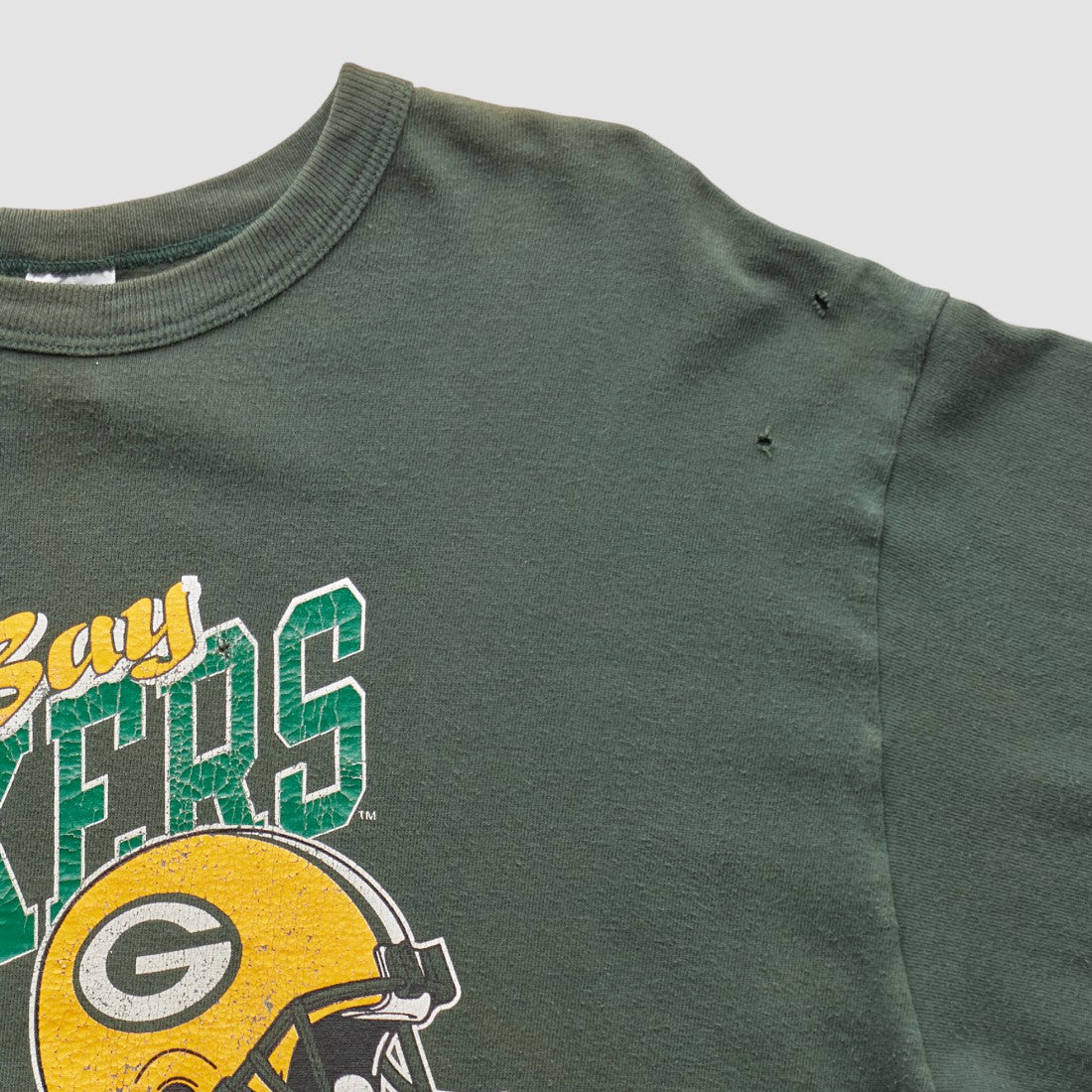Green Bay Packers Champion 90s T-shirt Green Vintage - Fanatics