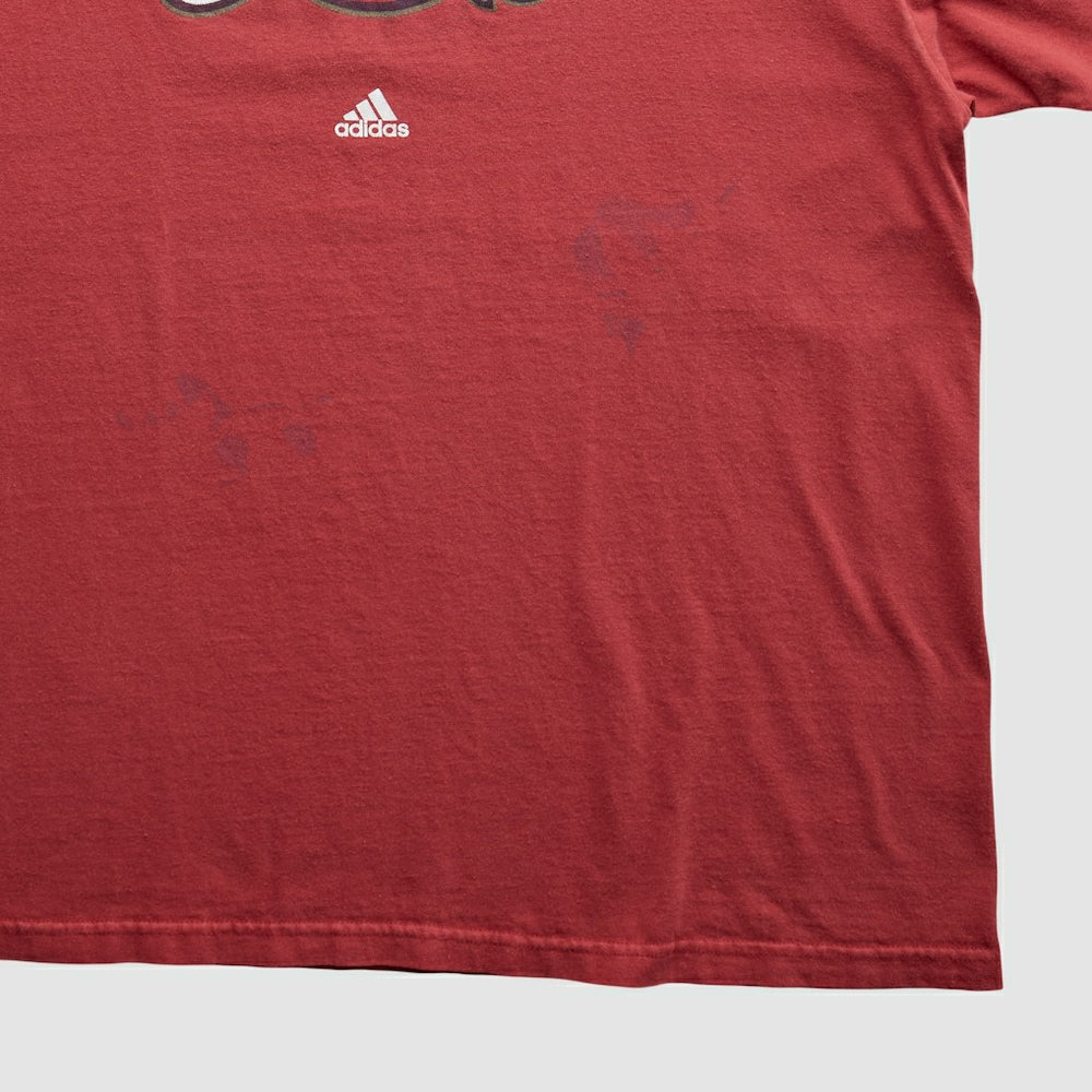 Adidas - Cleveland Cavaliers 2010s T-shirt - Maroon Vintage
