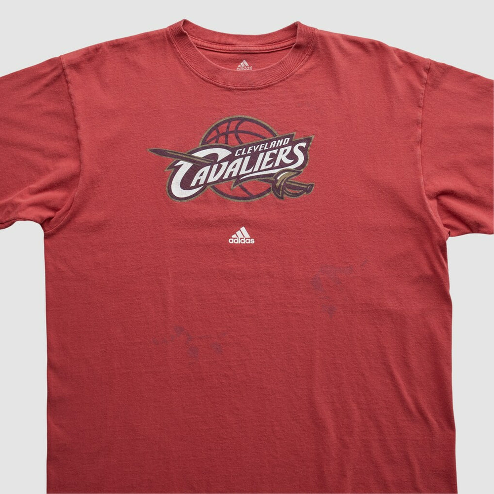 Adidas - Cleveland Cavaliers 2010s T-shirt - Maroon Vintage