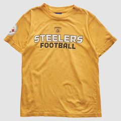 Pittsburgh Steelers Reebok 2000s T-shirt Yellow Vintage - Fanatics