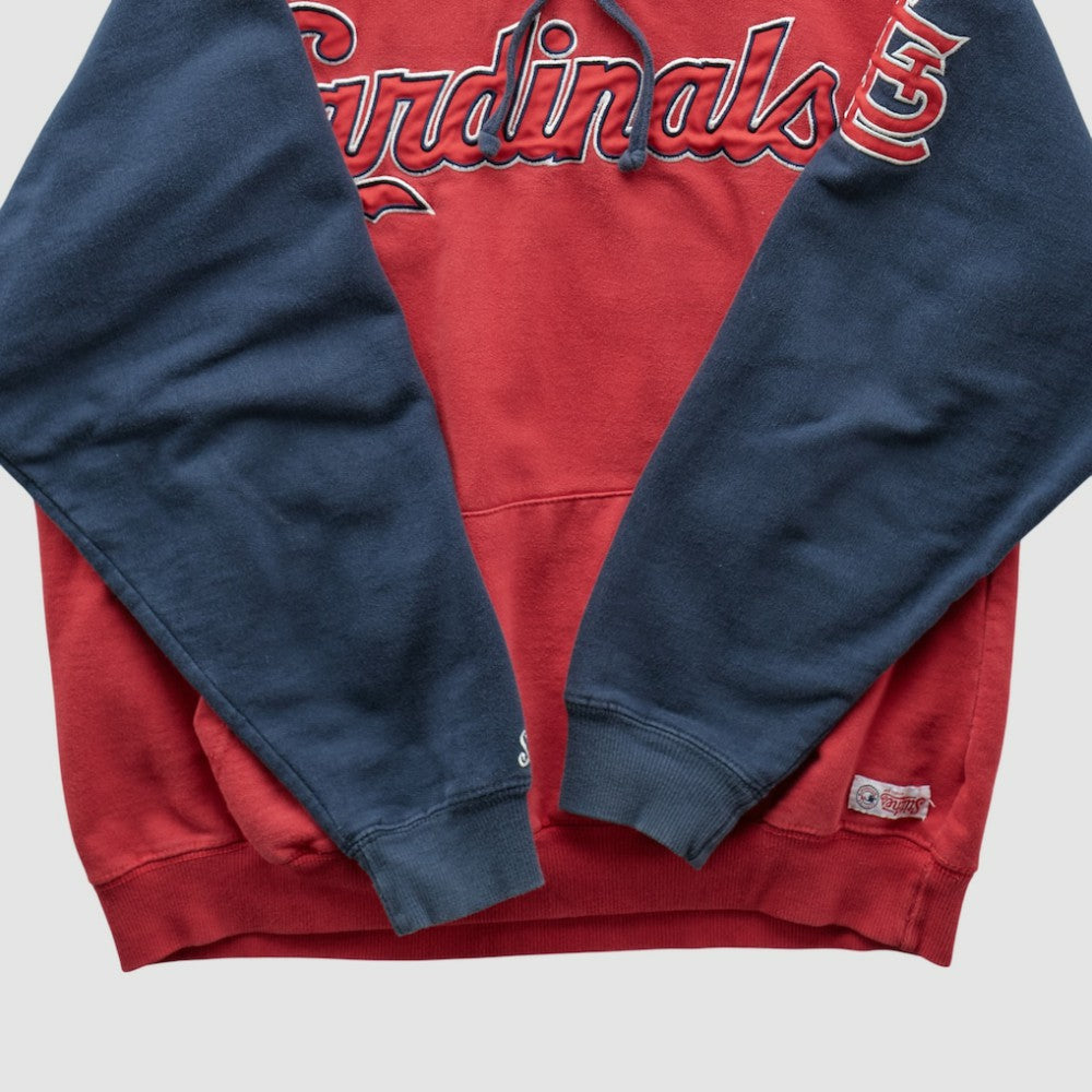 St. Louis Cardinals Stitches 2000s Hooded Pullover Sweatshirt for sale