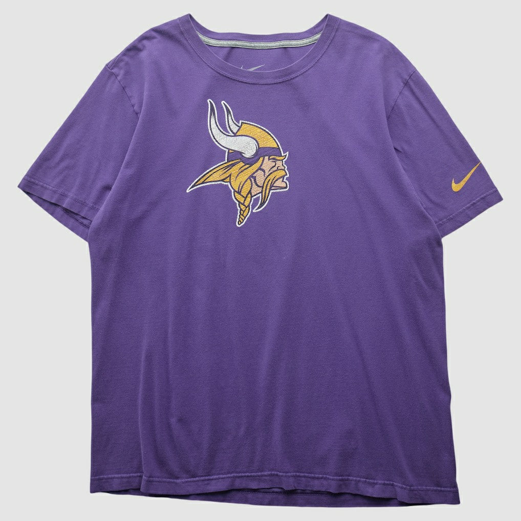 Minnesota Vikings 2010s T-shirt Purple Vintage - Fanatics