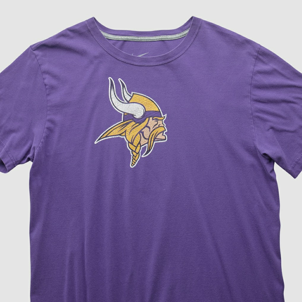 Minnesota Vikings 2010s T-shirt Purple Vintage - Fanatics