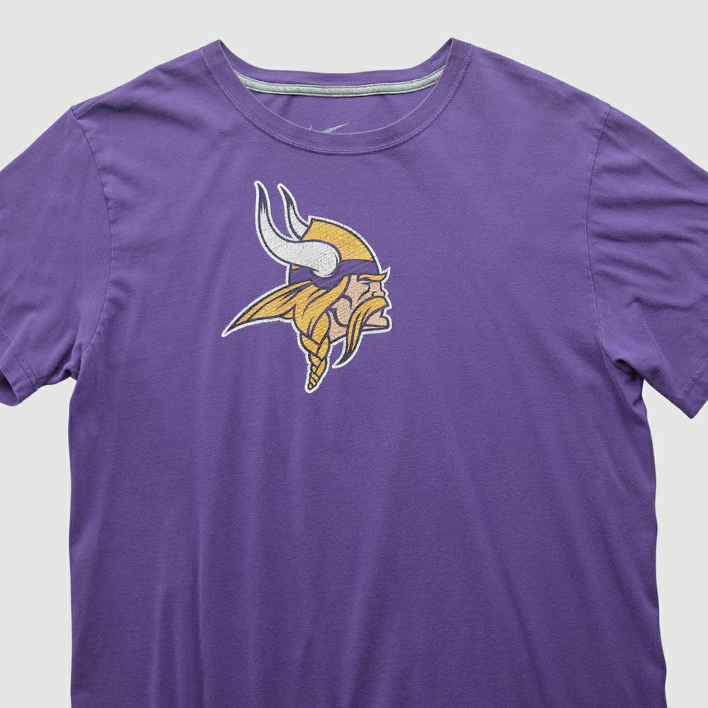 Minnesota Vikings 2010s T-shirt Purple Vintage - Fanatics