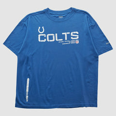 Indianapolis Colts Reebok 2000s T-shirt Blue Vintage - Fanatics