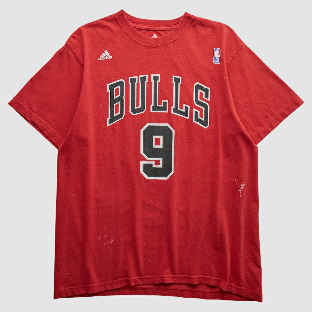 Adidas - Chicago Bulls 2010s T-shirt - Red Vintage