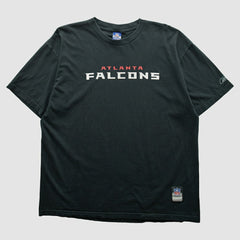 Atlanta Falcons Reebok 2000s T-shirt Black Vintage - Fanatics