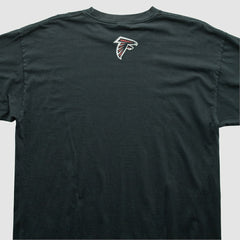 Atlanta Falcons Reebok 2000s T-shirt Black Vintage - Fanatics