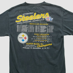 Pittsburgh Steelers Alstyle 2006 T-shirt Charcoal Vintage - Fanatics