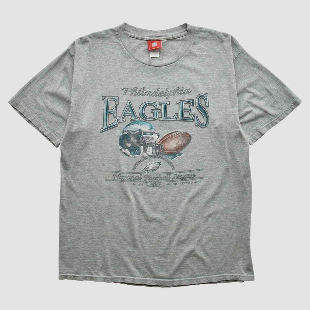 Philadelphia Eagles NFL 2000s T-shirt Heather Gray Vintage - Fanatics
