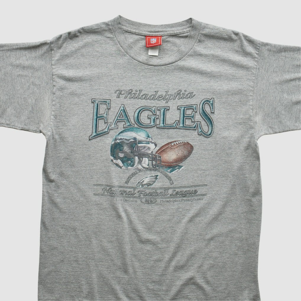 Philadelphia Eagles NFL 2000s T-shirt Heather Gray Vintage - Fanatics