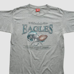 Philadelphia Eagles NFL 2000s T-shirt Heather Gray Vintage - Fanatics