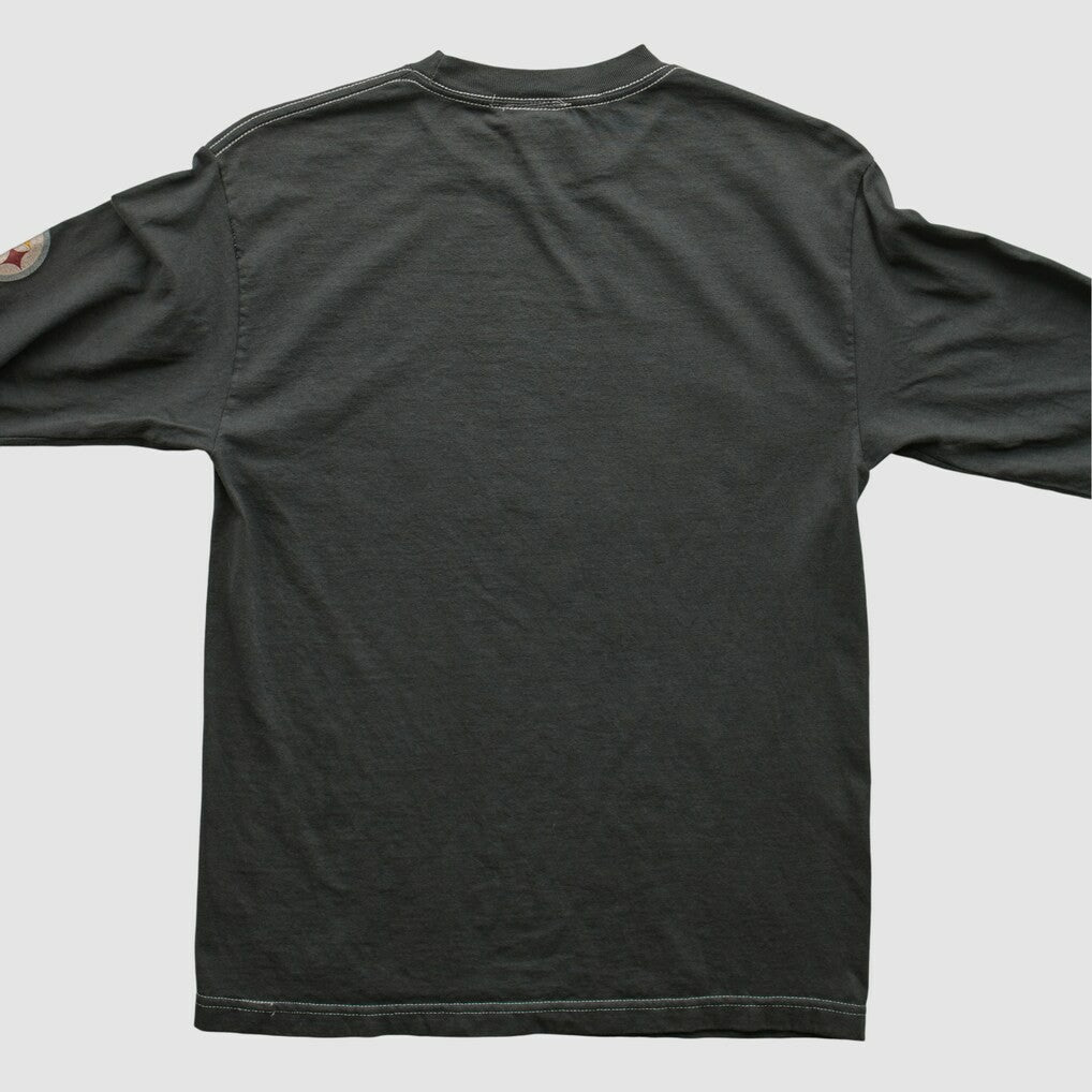 Pittsburgh Steelers NFL 2010s Long Sleeve T-shirt Black Vintage - Fanatics