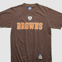 Cleveland Browns Reebok 2000s T-shirt Brown Vintage - Fanatics