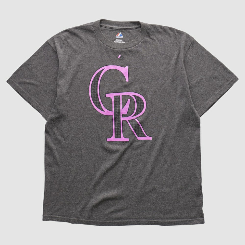 Colorado Rockies Majestic 2010s T-shirt Clearance