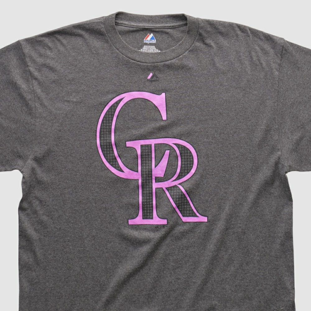 Colorado Rockies Majestic 2010s T-shirt Clearance