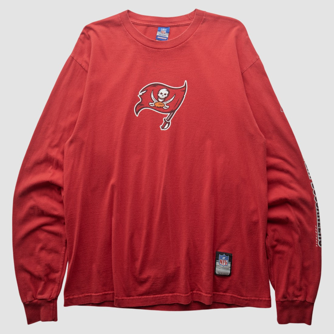 Tampa Bay Buccaneers Reebok 2000s Long Sleeve T-shirt Red Vintage - Fanatics